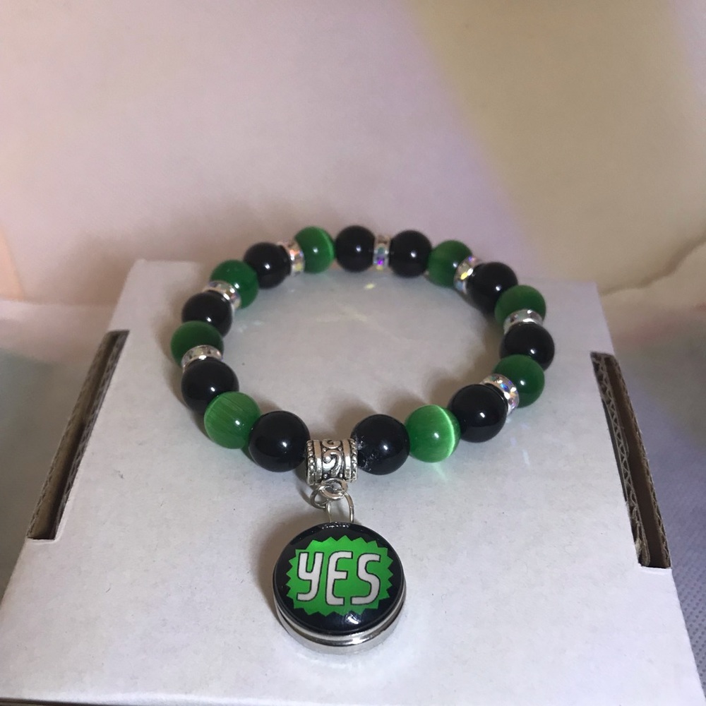 Yes Charm Bracelet